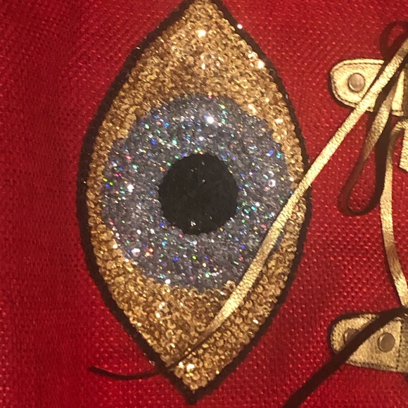 Barthelemy Rose tote - amazing eve eye large tote - Picture 3 of 4